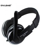 Наушники "Headphones+ microphone OVLENG X7,Ø 40mm,32Ω ± 15 ,102± 2 dB,20-20,000Hz,100mW,1.8 bis 2.2m"