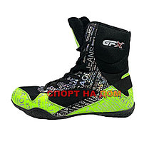 Боксерская обувь GFX PRO-X 37 Green/Black, фото 2