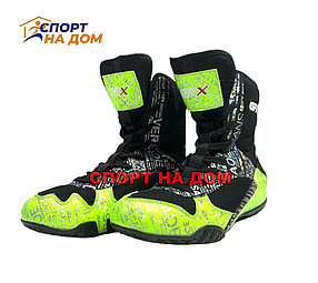 Обувь для занятий боксом GFX PRO-X 38 Green/Black