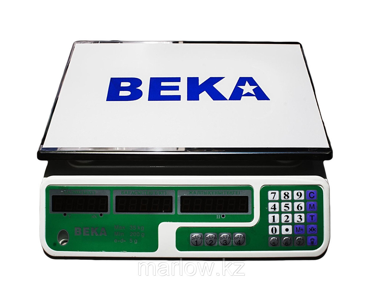 Настольные торговые электронные весы "BEKA", 35 кг - фото 1 - id-p111404040