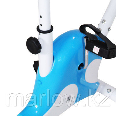 Велотренажер механический СПЛЭШ DFC VT-8012, синий - фото 3 - id-p111405213