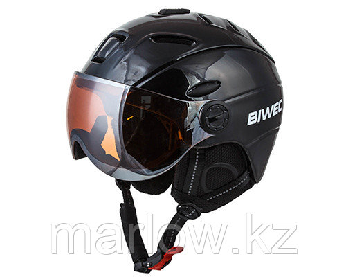Шлем BIWEC,ZEVS MS-95, черный c визором - фото 1 - id-p111405713