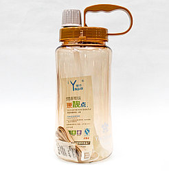 Спортивная бутылка для воды, коричневая, 1,5 л