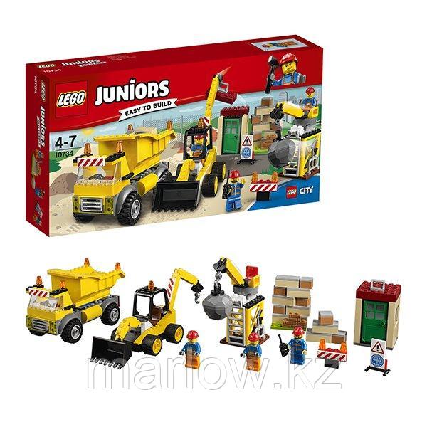 Lego Juniors 10737 Лего Джуниорс Бэтмен против Мистера Фриза - фото 9 - id-p111407454