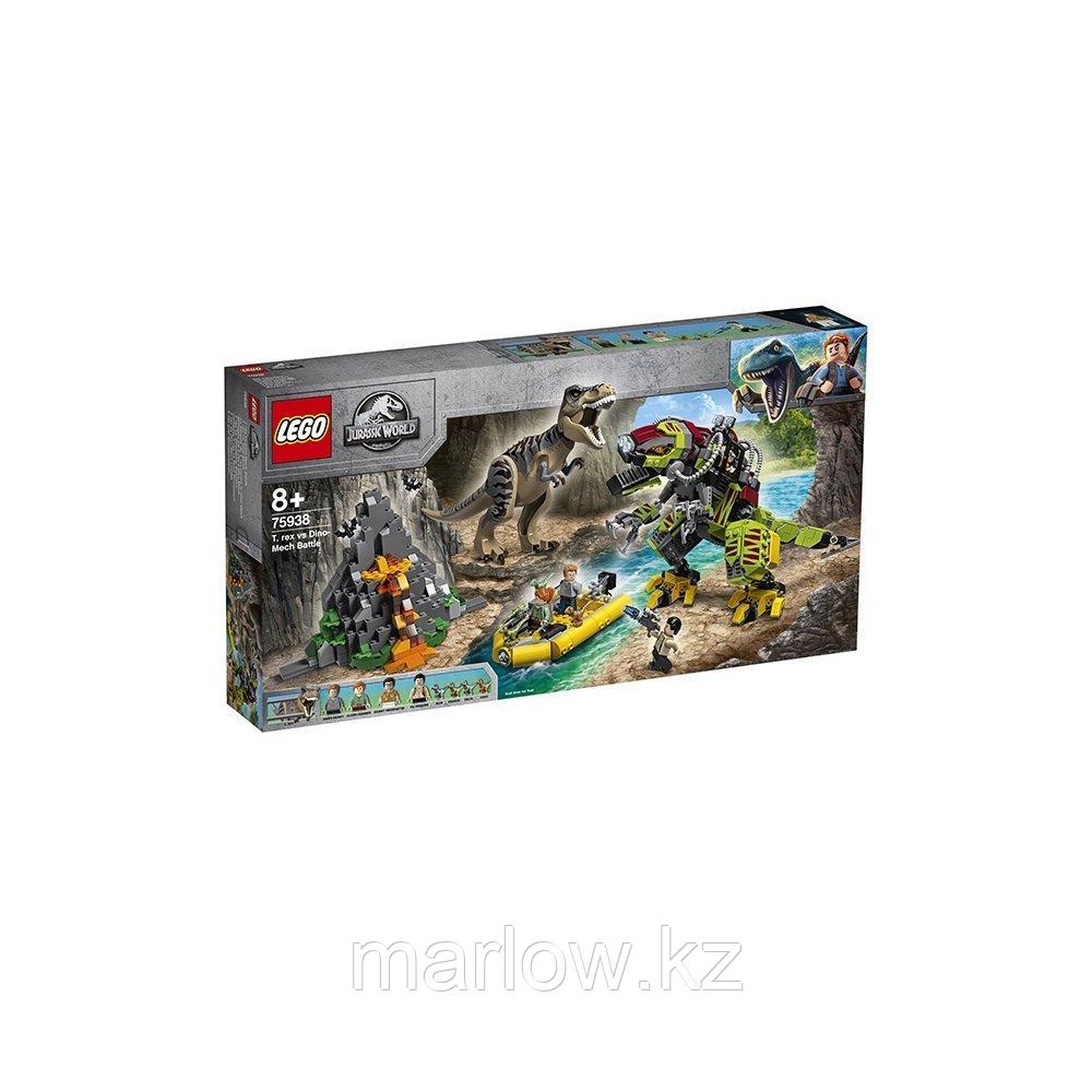 LEGO Jurassic World 75938 Конструктор ЛЕГО Бой тираннозавра и робота-динозавра - фото 7 - id-p111407481