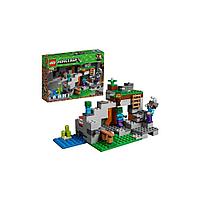LEGO Minecraft 21141 Конструктор ЛЕГО Майнкрафт Пещера зомби