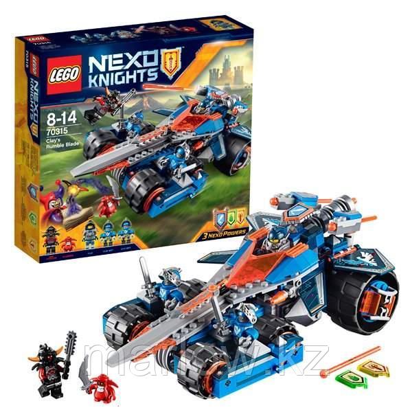 Lego Nexo Knights 70315 Лего Нексо Устрашающий разрушитель Клэя - фото 1 - id-p111407533