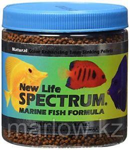 New Life Spectrum Marine Fish Formula 1mm Sinking Pellet Fish Food (Natural Color Enhancing) 125 гр - фото 1 - id-p111407162