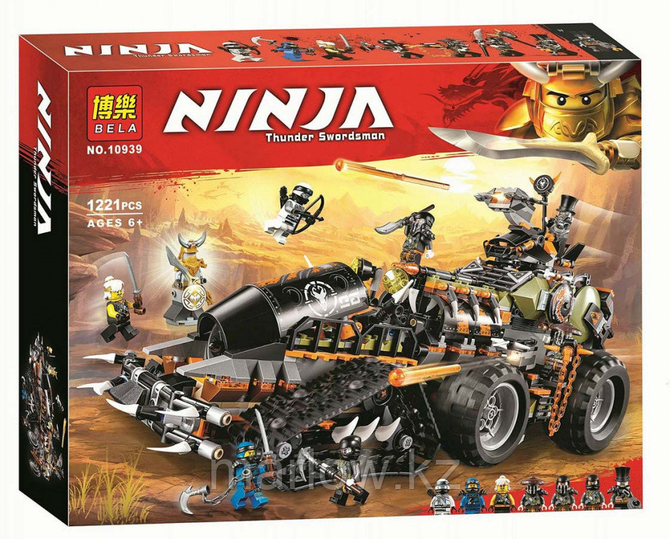 Lego Ninjago 70663 Конструктор Лего Ниндзяго Ния и Ву - мастер Кружитцу - фото 6 - id-p111407607