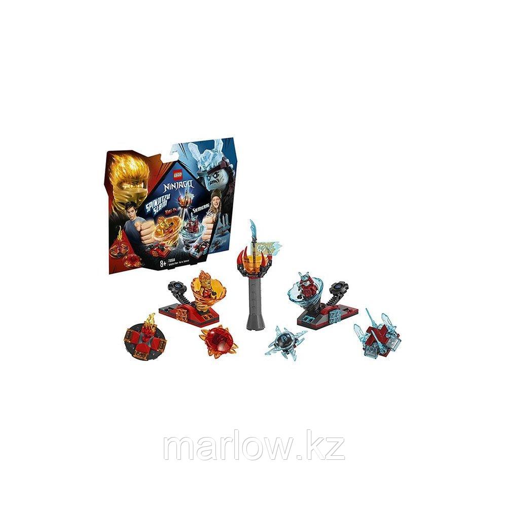 LEGO Ninjago 70684 Конструктор Лего Ниндзяго Бой мастеров кружитцу - Кай против Самурая - фото 1 - id-p111407627