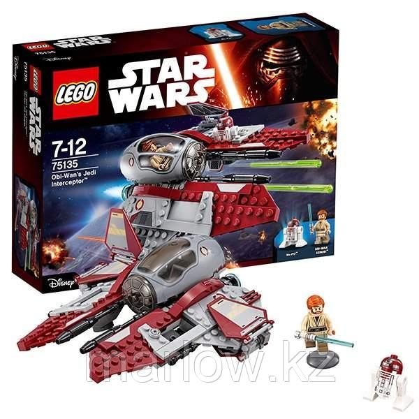 Lego Star Wars 75135 Лего Звездные Войны Перехватчик джедаев Оби-Вана Кеноби - фото 1 - id-p111407683