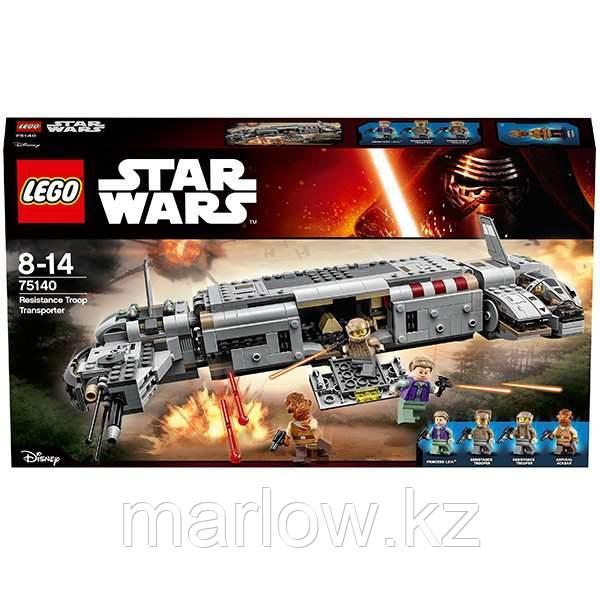 Lego Star Wars 75140 Лего Звездные Войны Военный транспорт Сопротивления - фото 7 - id-p111407688