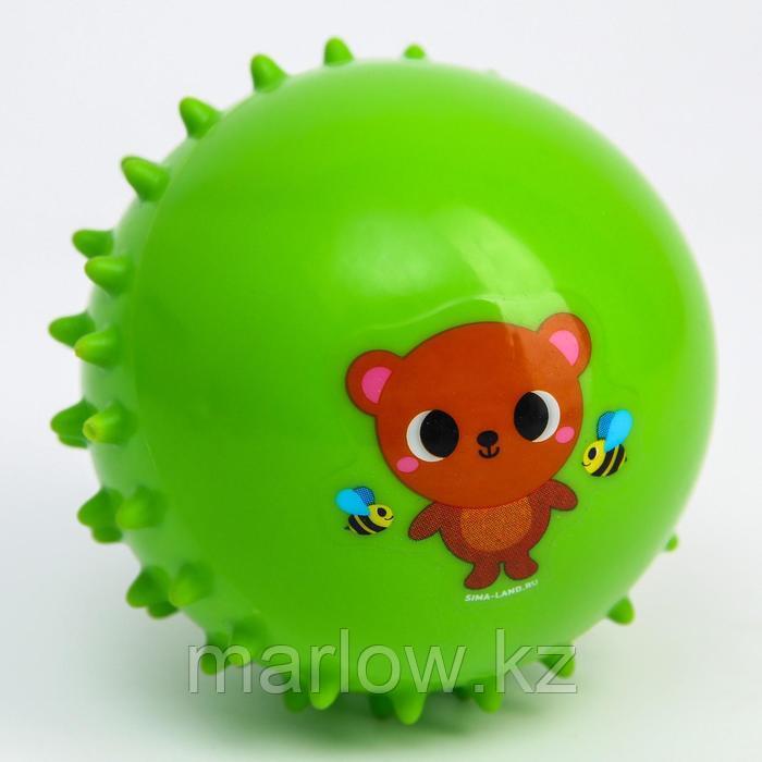 Развивающий массажный мячик «Веселые малыши», мягкие, цвета МИКС, d= 8 см - фото 4 - id-p111407353