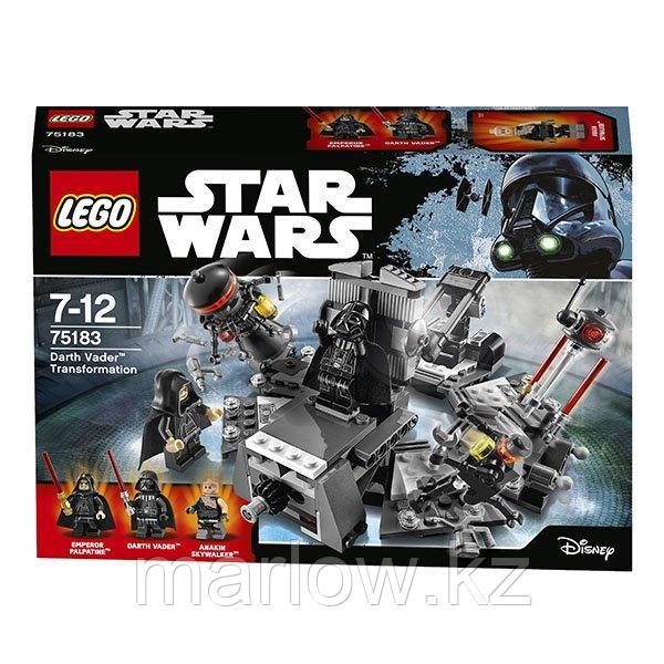 Lego Star Wars 75183 Лего Звездные Войны Превращение в Дарта Вейдера - фото 5 - id-p111407718