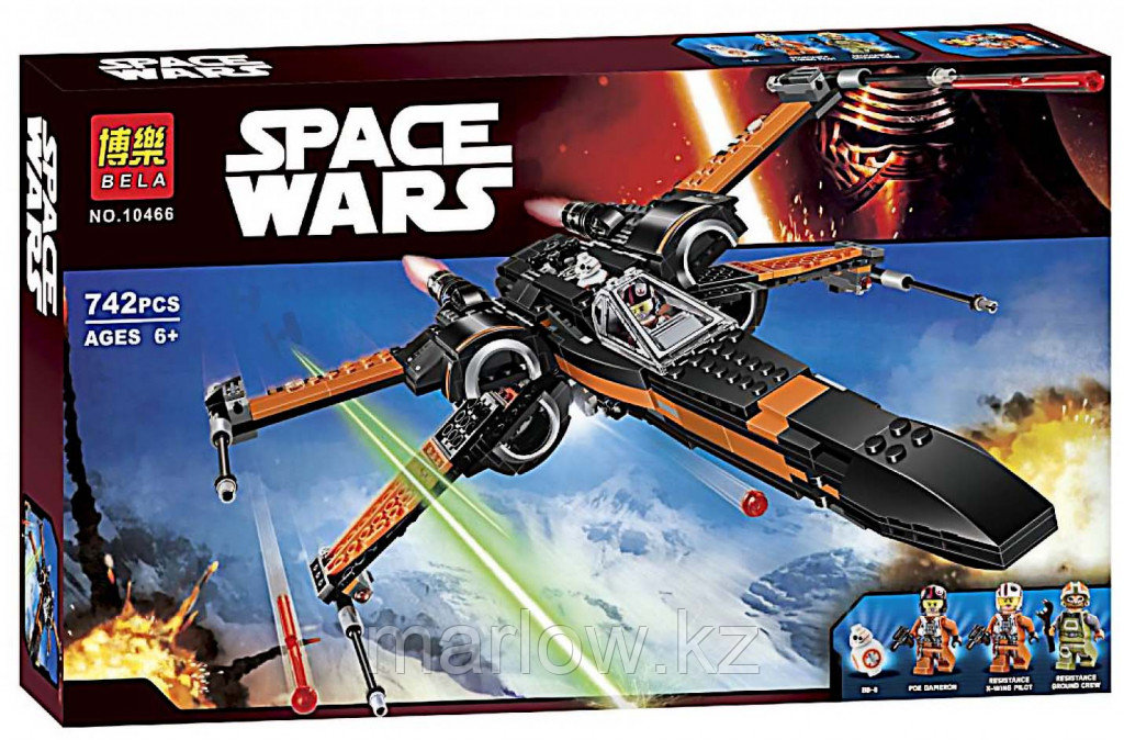 Lego Star Wars 75247 Конструктор Лего Звездные Войны Звёздный истребитель типа А - фото 7 - id-p111407751