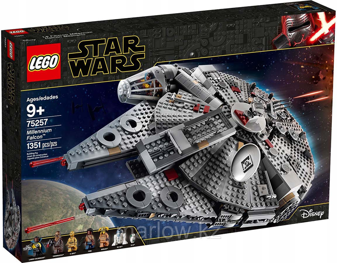 LEGO Star Wars 75257 Конструктор ЛЕГО Звездные войны Сокол Тысячелетия - фото 1 - id-p111407752