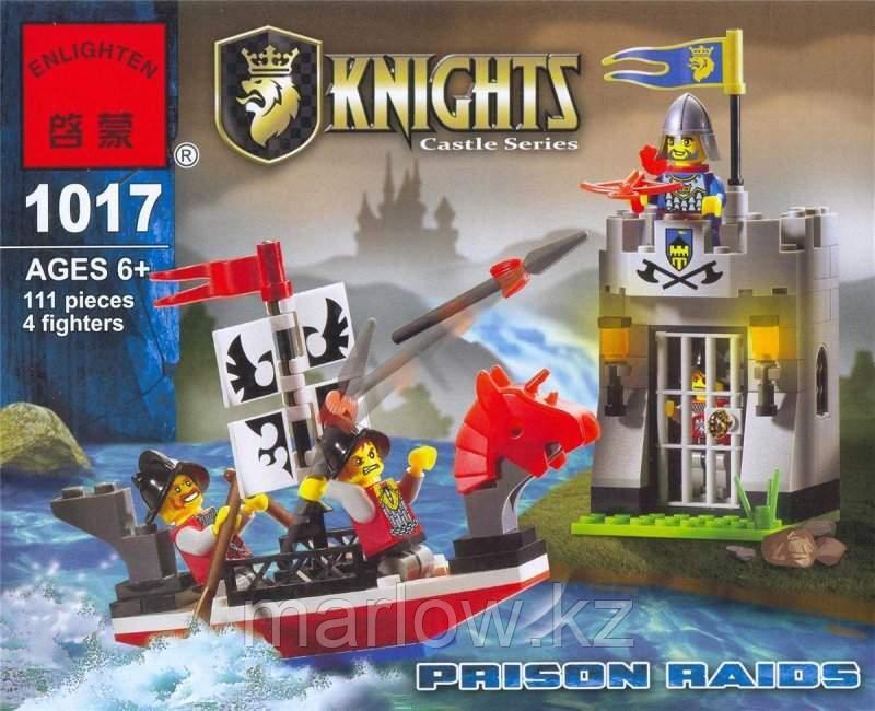 Конструктор BRICK ENLIGHTEN "Knights / Рыцари" Арт.1009 "LION KING KNIGHT / Королевский рыцарь на бе ... - фото 5 - id-p111408636