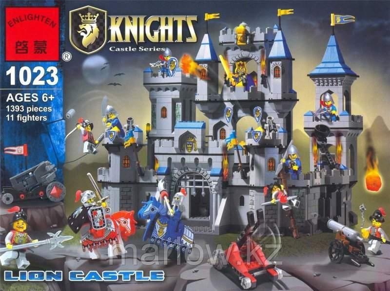 Конструктор BRICK ENLIGHTEN "Knights Castle Series / Рыцари королевства" Арт.1023 "Lion Castle / Кор ... - фото 1 - id-p111408639