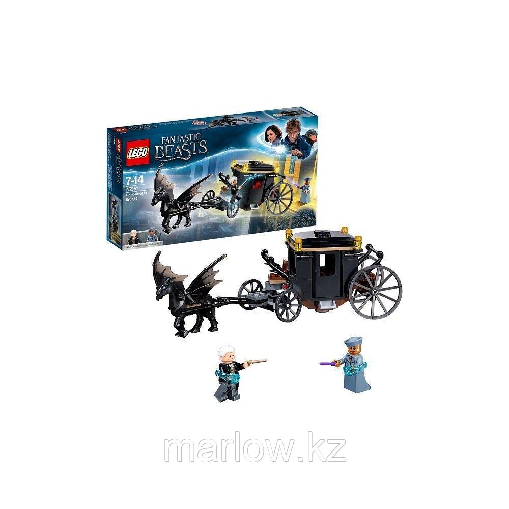 LEGO Harry Potter 75951 Конструктор ЛЕГО Гарри Поттер Побег Грин-де-Вальда - фото 1 - id-p111407407