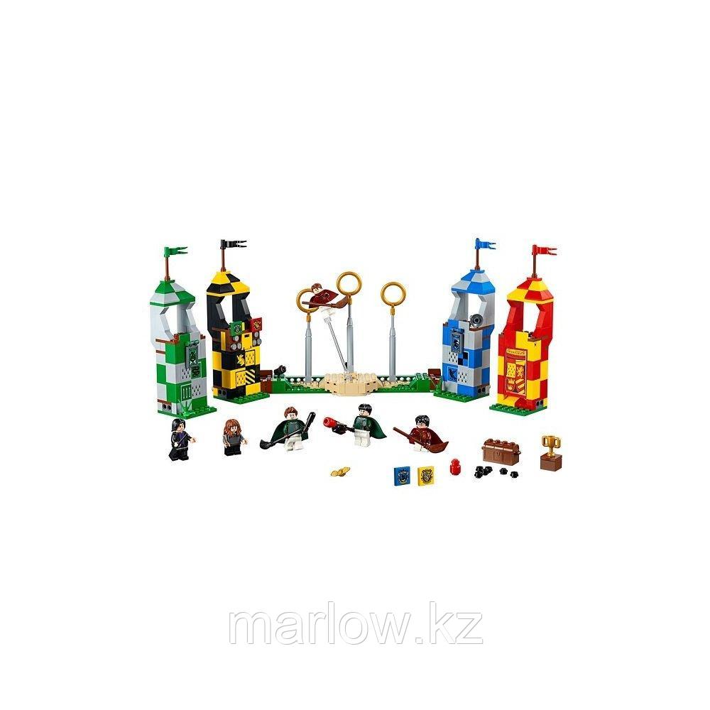LEGO Harry Potter 75956 Конструктор ЛЕГО Гарри Поттер Матч по Квиддичу - фото 2 - id-p111407411
