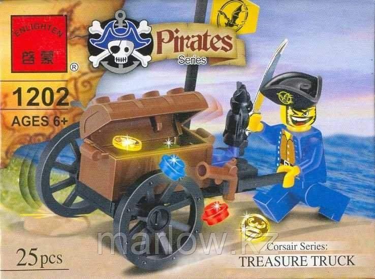 Конструктор BRICK ENLIGHTEN "Pirates / Пираты" Арт.1304 "Катапульта пиратов" - фото 5 - id-p111408646