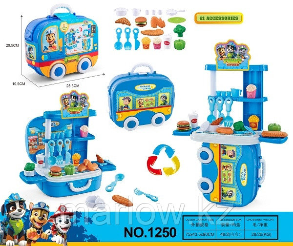 Игрушка Paw Patrol Щенячий патруль серия JD908 Фигурка Щенок в шляпе Чейз,значок Арт.JD908A - фото 9 - id-p111411454