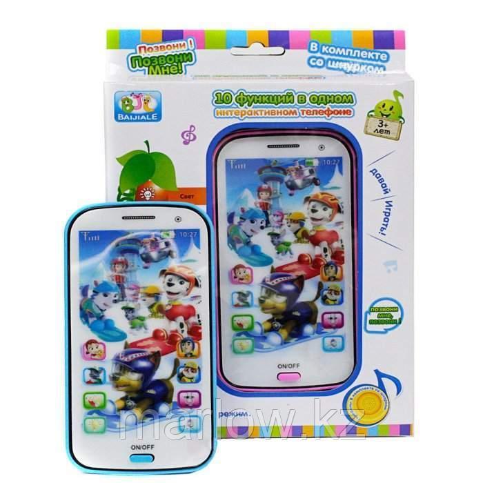 Игрушка Paw Patrol Щенячий патруль Смартфон Интерактивный Арт.1889A-1 - фото 1 - id-p111411458