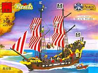 Конструктор BRICK ENLIGHTEN "Pirates / Пираты" Арт.308 "Черная жемчужина"