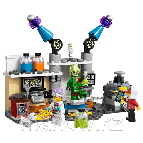 LEGO Hidden Side 70418 Конструктор ЛЕГО Лаборатория призраков - фото 2 - id-p111407415
