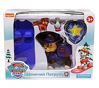 Игрушка Paw Patrol Щенячий патруль Фигурка ''Чейз'' на сноуборде 17х15см Арт.141A