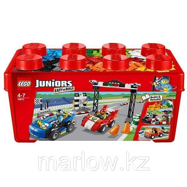 Lego Juniors 10673 Лего Джуниорс Ралли на гоночных автомобилях - фото 4 - id-p111407429
