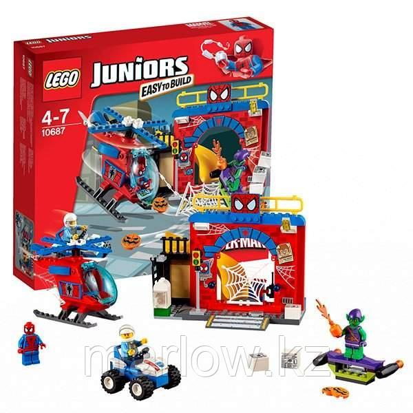Lego Juniors 10687 Лего Джуниорс Убежище Человека-Паука - фото 1 - id-p111407436