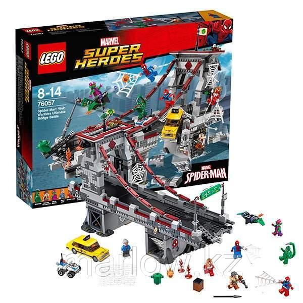 Lego Super Heroes 76057 Лего Супер Герои Человек-паук: Последний бой воинов паутины - фото 1 - id-p111407797
