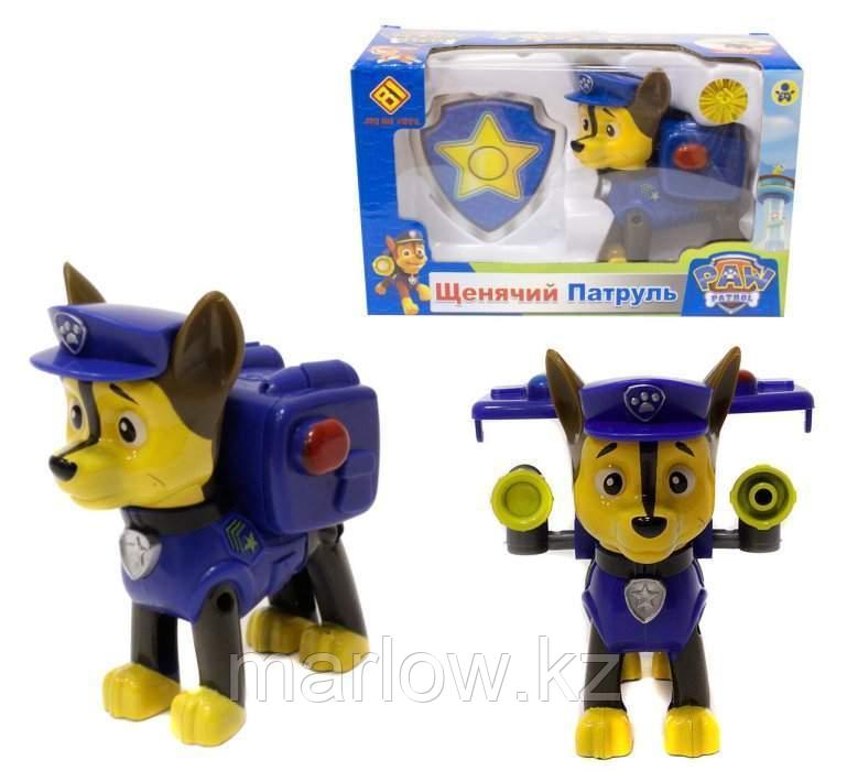 Игрушка Paw Patrol Щенячий патруль Фигурка 10см Щенок Чейз Арт.JD801A - фото 1 - id-p111411474