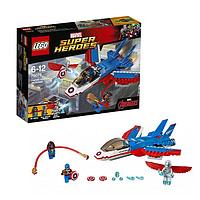Lego Super Heroes 76076 Лего Супер Герои Воздушная погоня Капитана Америка