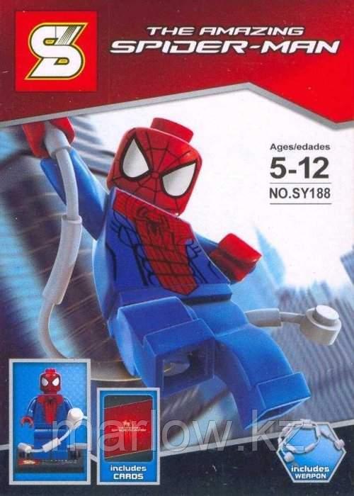 Конструктор SZ "SUPER HEROES / Супер герои" Арт. 188 "SPIDER-MAN / Спайдер мэн / Человек-паук" - фото 1 - id-p111410566