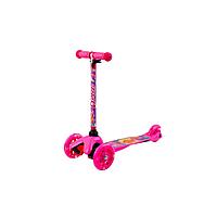 Barbie B4PV1 Самокат 3-х колесный c 3D-эффектом, розовый, размеры: 55х21,5х67см