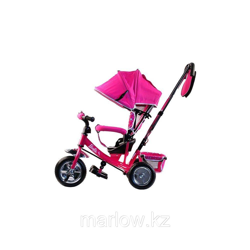 BARBIE HB7PS Велосипед-коляска Barbie, колеса 10,и 8,,с руч.управ., наклонная спинка , розовый - фото 2 - id-p111412488