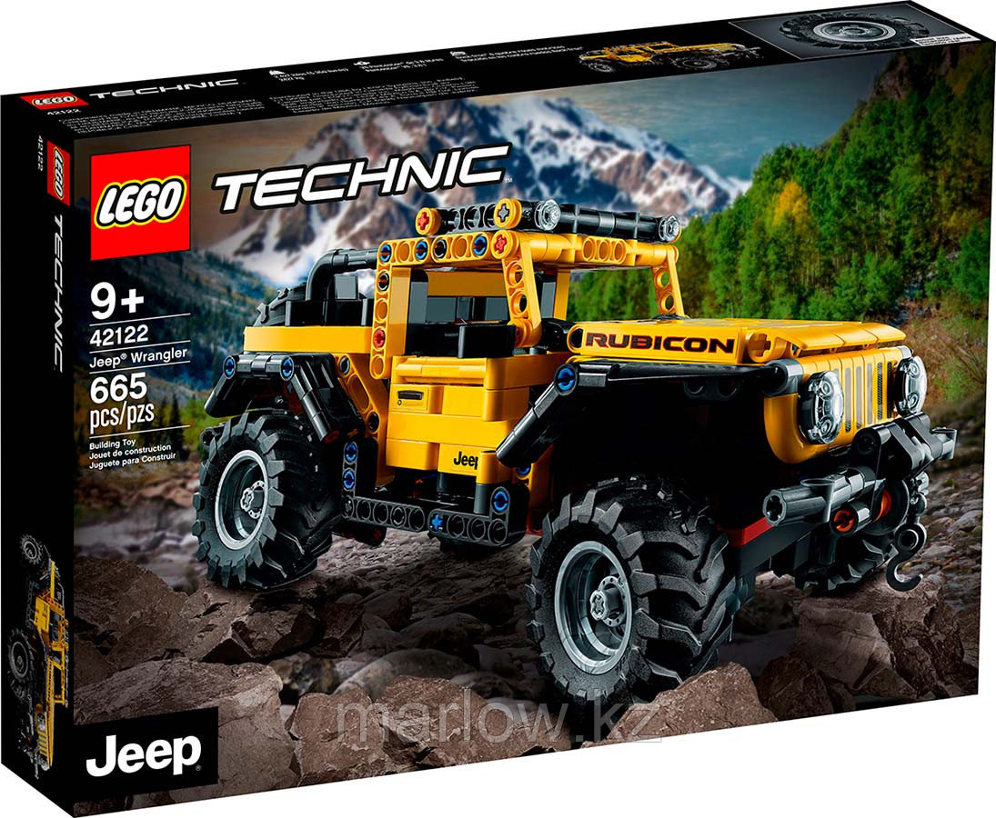 Конструктор Jeep Wrangler LEGO 42122 - фото 1 - id-p111408743