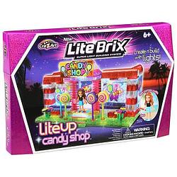 Lite Brix Girls LB35702 Лайт Брикс Конфетный магазин