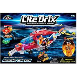 Lite Brix Girls LB35822 Лайт Брикс Служба спасения Вертолет