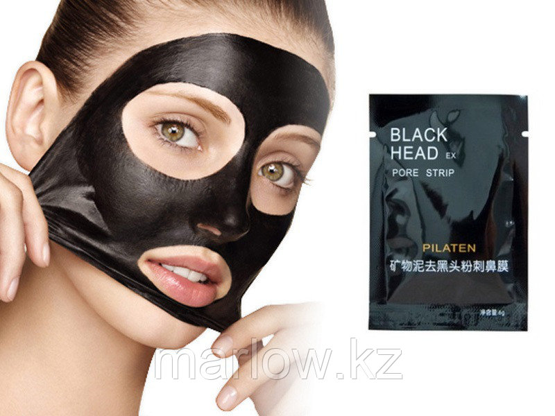 Маска от черных точек Pilaten Black Mask - на одно нанесение - фото 1 - id-p111415474