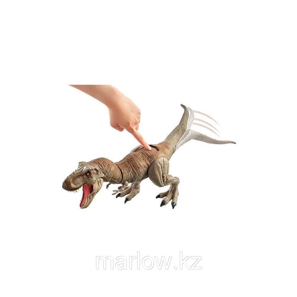 Mattel Jurassic World GCT91 Ти-Рекс ,Двойной удар, - фото 5 - id-p111410679
