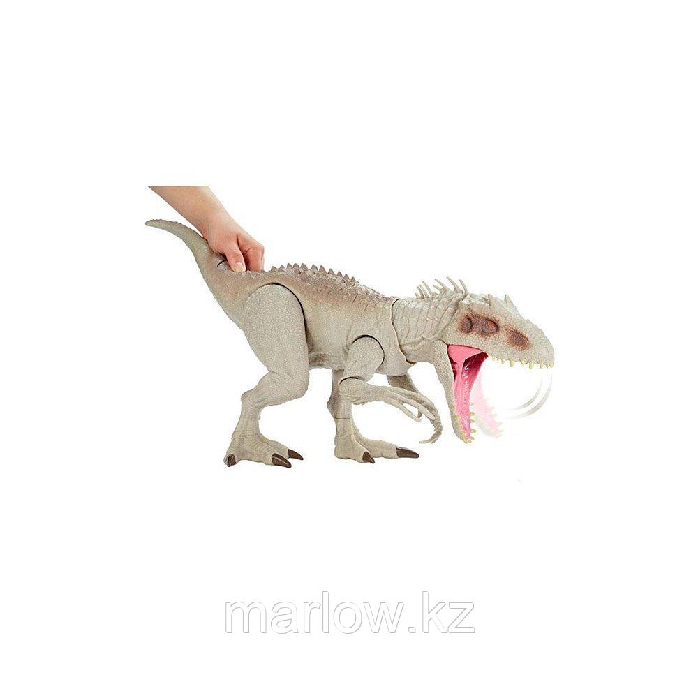 Mattel Jurassic World GCT95 Индоминус Рекс со звуками и световыми эффектами - фото 2 - id-p111410681