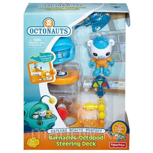 Mattel Octonauts BDL89 Октонавты Капитан Барнакл и подводная палуба - фото 4 - id-p111410689