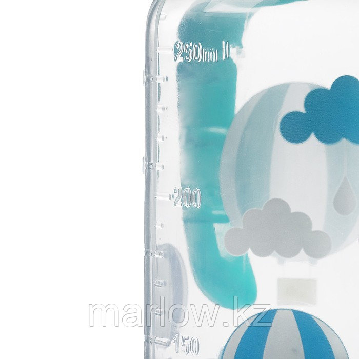 Бутылочка для кормления «Нежное облачно» детская классическая, с ручками, 250 мл, от 0 мес., цвет би ... - фото 4 - id-p111414654