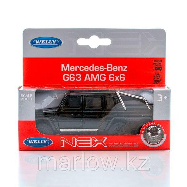 Welly 43704 модель машины 1:34-39 Mercedes-Benz G63 AMG 6x6 - фото 2 - id-p111412610