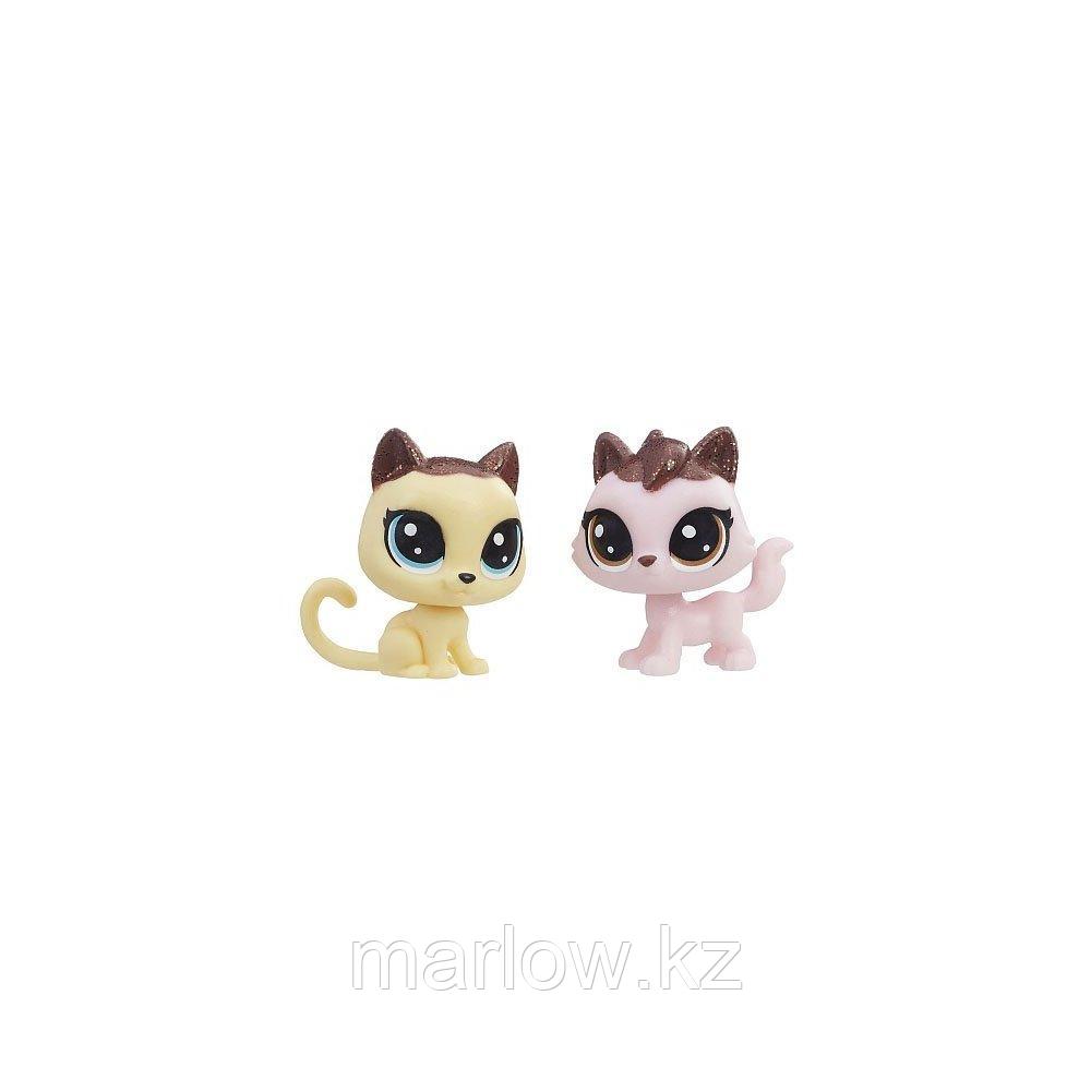 Hasbro Littlest Pet Shop E0399 Литлс Пет Шоп Набор игрушек 2 Зефирных Пета - фото 5 - id-p111409812