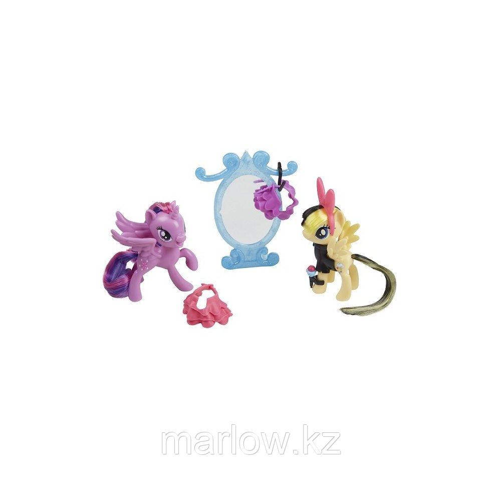 Hasbro My Little Pony B9160/E0996 Игровой набор Уроки Дружбы Искорка и Серенада - фото 2 - id-p111409841