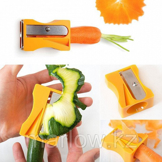Точилка-овощечистка для овощей и фруктов, цвет микс - фото 2 - id-p111419464